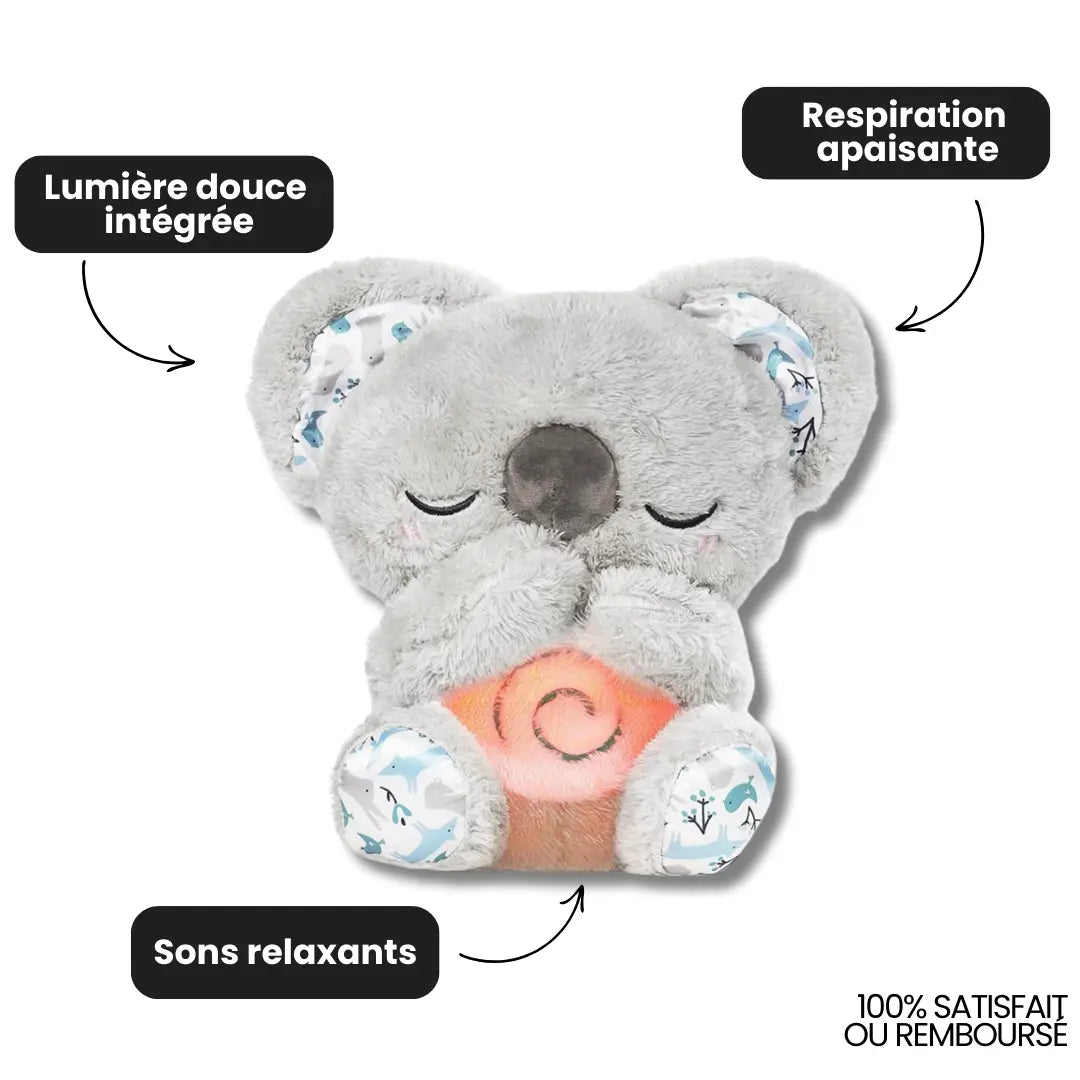 Peluche Anti-Stress avec Respiration et Lumières