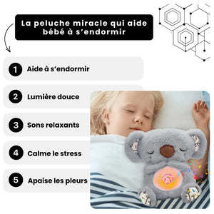 Peluche Anti-Stress avec Respiration et Lumières